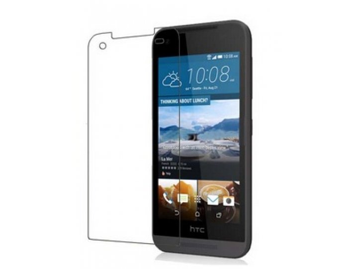 Фирменная оригинальная защитная пленка для телефона HTC Desire 520 глянцевая..
