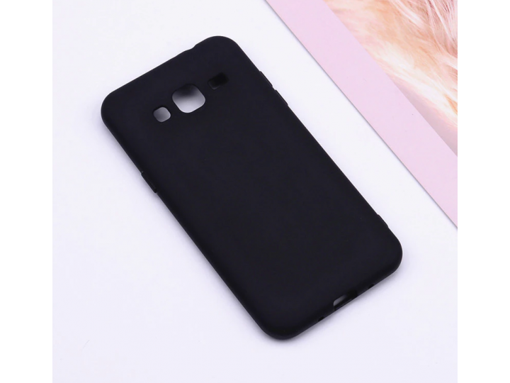 Фирменная задняя панель-чехол-накладка для Samsung Galaxy A7 SM-A700H ультра-тонкая полимерная из мягкого каче..