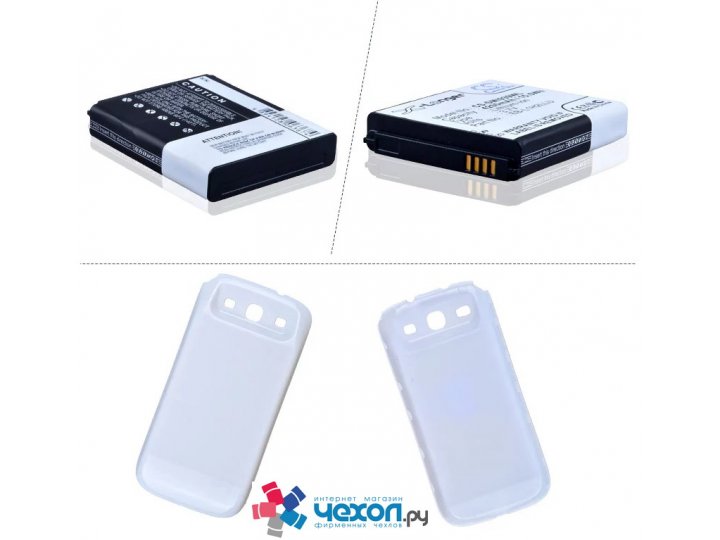 Усиленная батарея-аккумулятор большой повышенной ёмкости 4200mAh для телефона Samsung Galaxy S3 GT-I9300/Duos ..