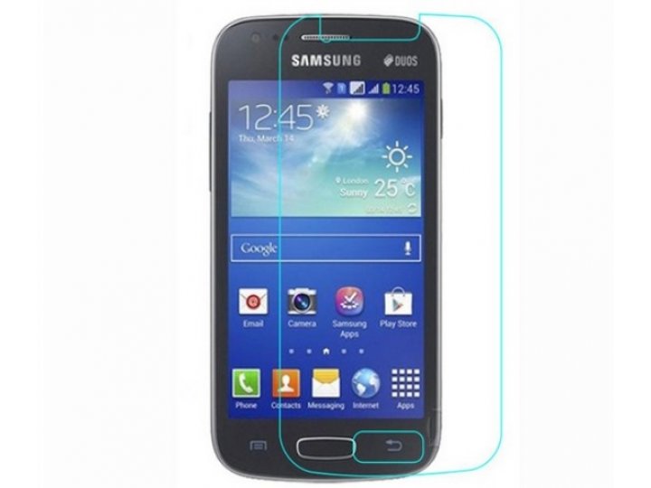 Фирменная оригинальная защитная пленка для телефона Samsung Galaxy Ace 3 S7270/S7272/S7275 глянцевая..