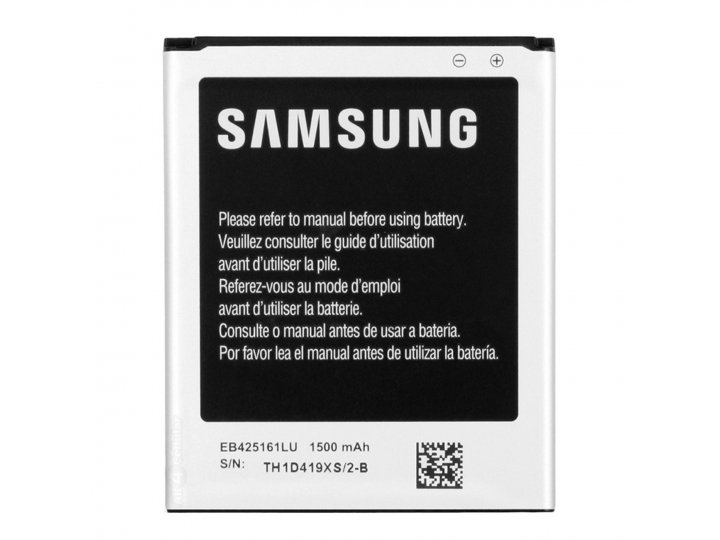 Фирменная аккумуляторная батарея 1500mah EB425161LU на телефон  Samsung Galaxy Trend Plus GT-S7580 + гарантия..