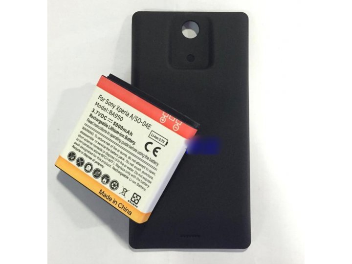 Усиленная батарея-аккумулятор большой повышенной ёмкости 3400mAh для телефона Sony Xperia ZR /ZR LTE C5502/C55..