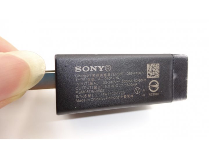 Фирменное оригинальное зарядное устройство от сети для телефона Sony Xperia Z3 D6603/ Z3 Dual D6633 + гарантия..