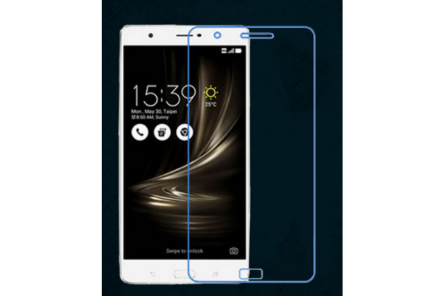 Фирменная оригинальная защитная пленка для телефона  ASUS ZenFone 3 Ultra ZU680KL 6.8"  глянцевая