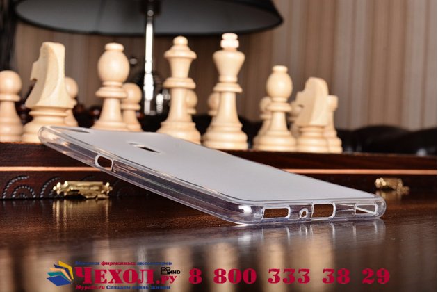 Фирменная ультра-тонкая силиконовая задняя панель-чехол-накладка для ASUS ZenFone 3 Ultra ZU680KL 6.8" белая